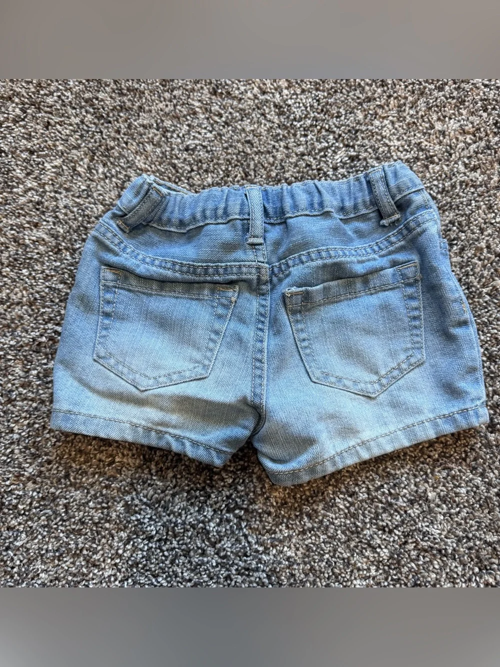 Girls' Light Blue Denim Shorts